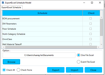 BOM Schedule1 0 0