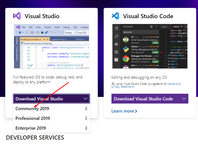 InstallVisualStudio