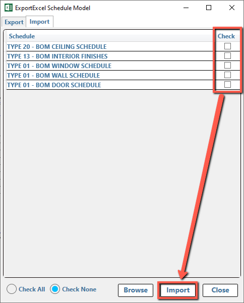 SetupBOMSchedule0012